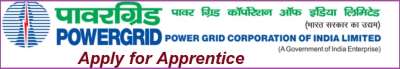 Power Grid Apprentice Recruitment 2021- Apply for 1110 Posts