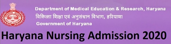 Haryana Nursing Admission 2020 Apply for B.Sc.,Post Basic,M.Sc