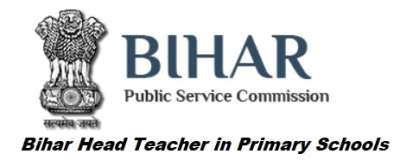 Bihar Head Teacher in Primary Schools Recruitment 2022